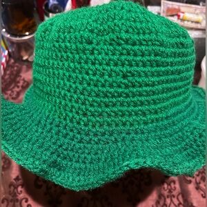 Bucket hat forest green
